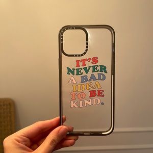 Casetify iPhone 12 Pro Max case - be kind